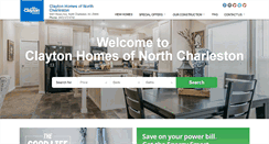 Desktop Screenshot of claytonhomesofcharleston.com